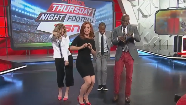 CFL on TSN panel does the 'In My Feelings' Challenge