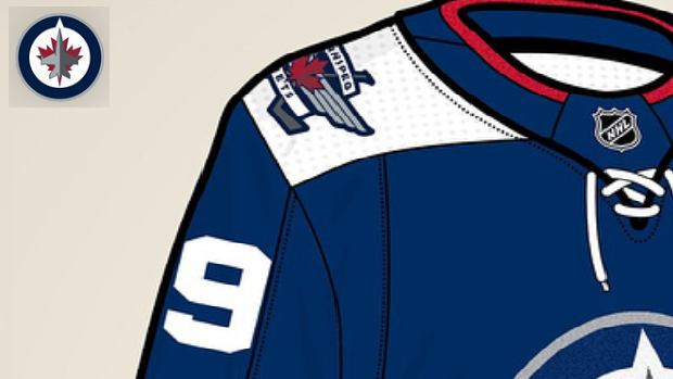 Winnipeg Jets concept jersey.