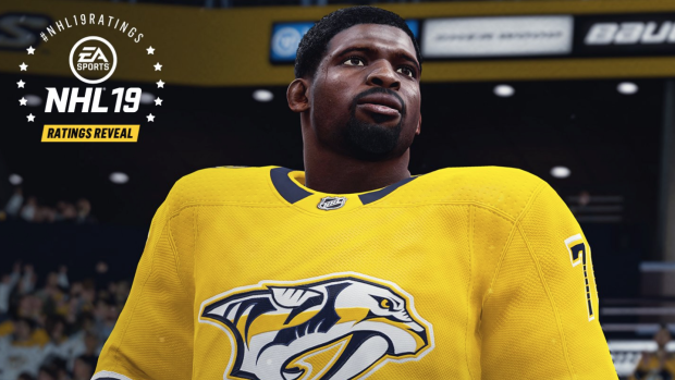 P.K. Subban's player rating for NHL 19 