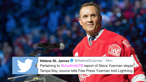 LIVE UPDATES: Steve Yzerman to step down as GM in Tampa Bay