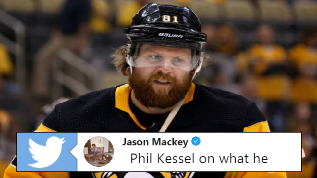 Pittsburgh Penguins forward Phil Kessel.