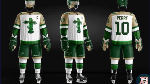 Seattle 'Totems' concept jerseys 