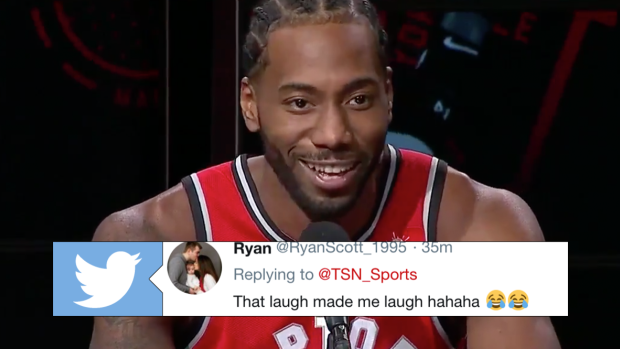 Kawhi Leonard Does Smile, As Long As He's Talking About Sweatsuits