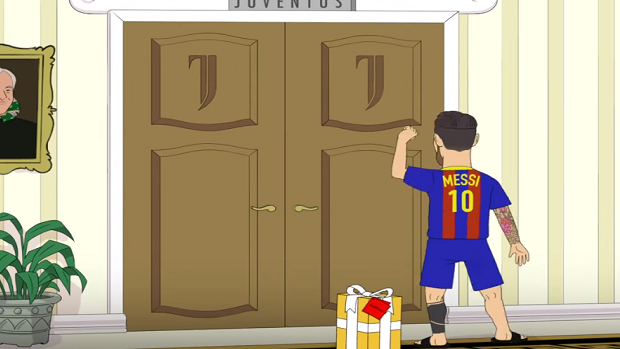 Messi burns Ronaldo with a hilarious gift in this cartoon - Article -  Bardown