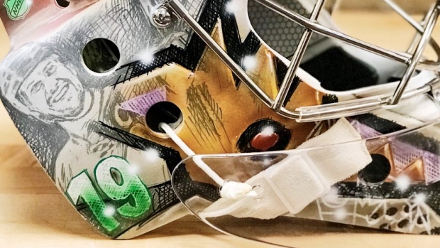 Antti Raanta's goalie mask