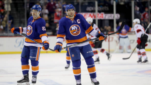 Anders Lee and John Tavares