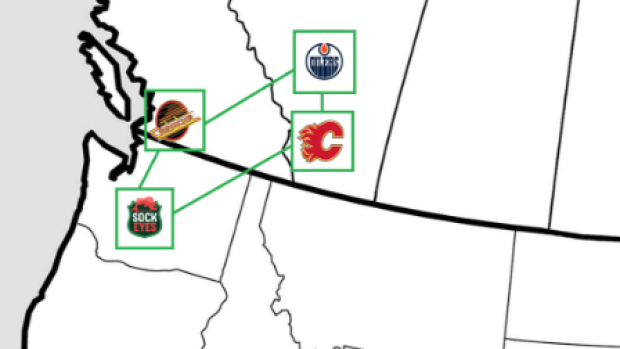 A hockey fan came up with an intriguing 8-division realignment for when  Seattle joins the NHL - Article - Bardown