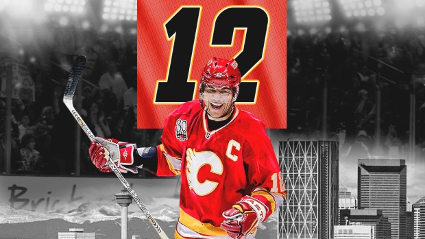 The Calgary Flames are retiring Jarome 