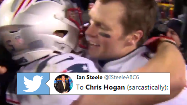 Chris Hogan, Tom Brady