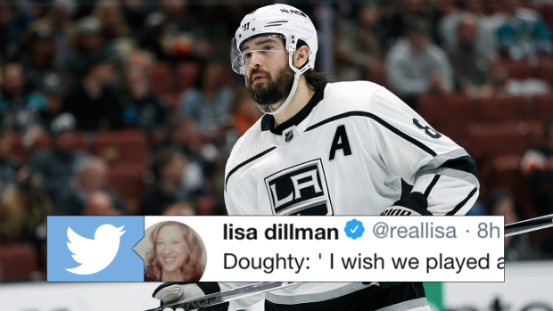 Drew Doughty was feeling salty after embarrassing loss to Canucks