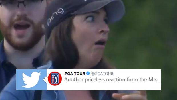 Corey Conners Wife Stole The Show With Her Reactions During The Canadians Texas Open Win Article Bardown