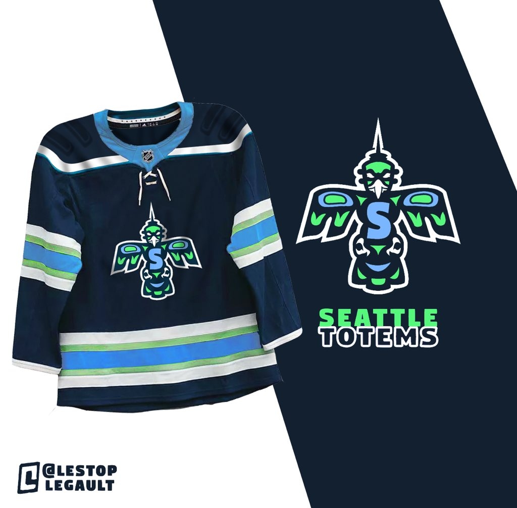 Order Now - Seattle Totems hockey club t-shirt - Slingshot Hockey