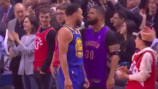 Drake and Steph Curry