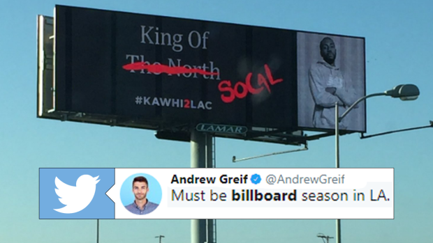 Kawhi Billboard
