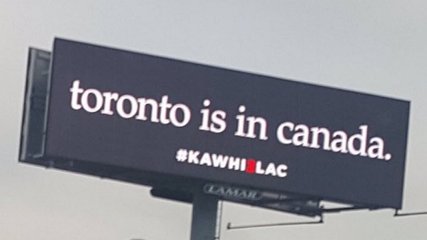 Toronto is, in fact, in Canada