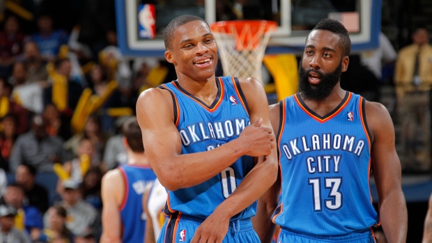 James Harden speaks for the first time on reuniting with friend