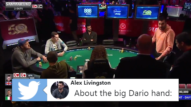 Dario Sammartino discusses an error that was made at the 2019 World Series of Poker.