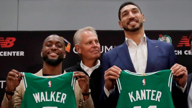 Kemba Walker, Enes Kanter join Celtics Article Image 0