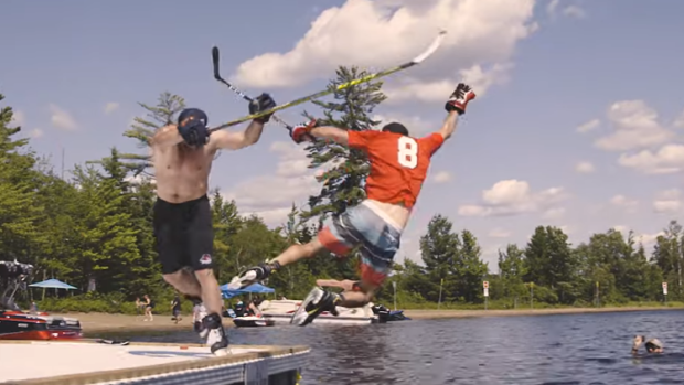 Coach Jeremy builds 'Rink of Dreams' on Quebec lake, welcomes Gourde ...