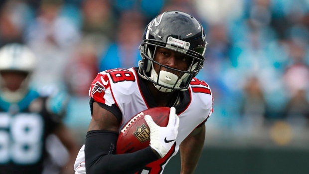 Falcons' Calvin Ridley won't travel to London for game vs. Jets