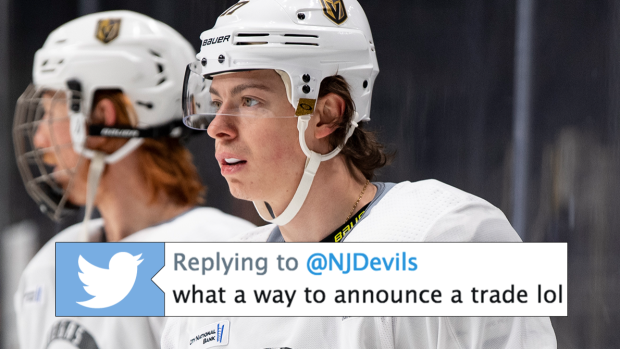 Devils goalie takes singer to Chipotle after Twitter date request