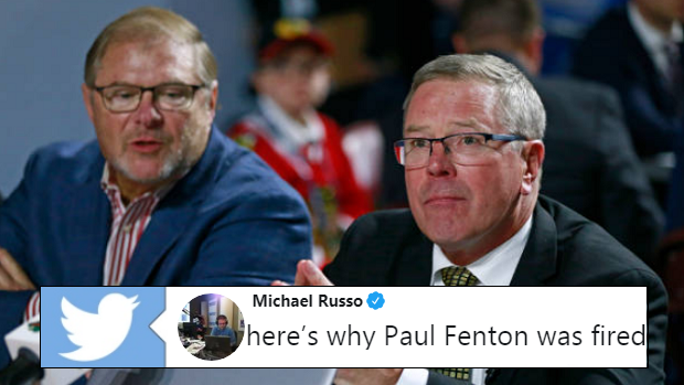 Former Minnesota Wild general manager Paul Fenton at the 2019 NHL Draft.