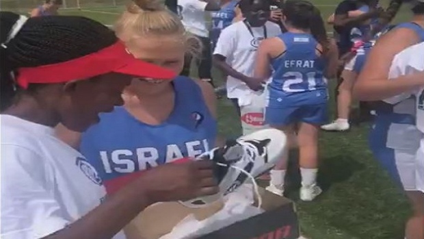 Israel Lacrosse team surprise Kenyan team