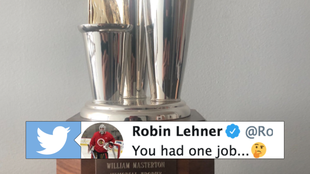 Robin Lehner/Twitter