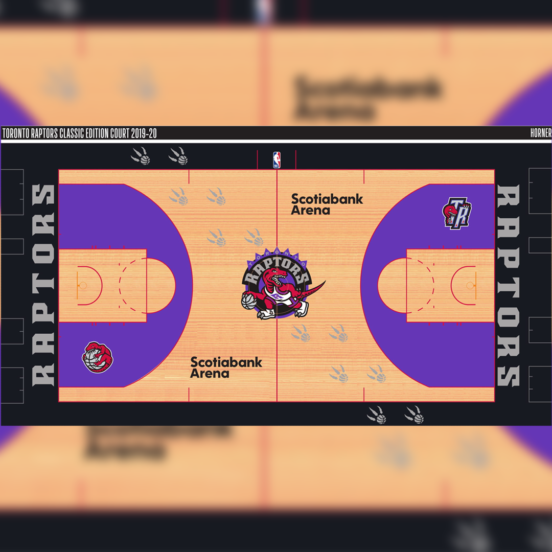 Redditor claims to have leaked plans for 2019-20 NBA courts including a  throwback Raptors option - Article - Bardown
