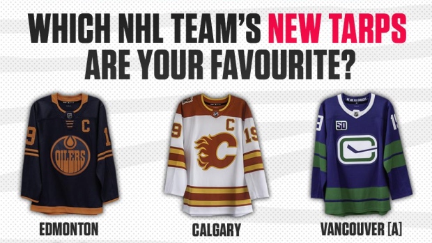 Which NHL team's new tarps are your favourite?