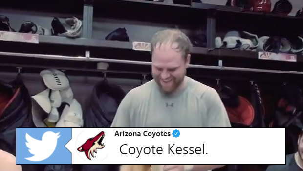 Arizona Coyotes forward Phil Kessel.