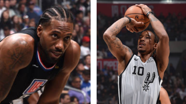 Toronto Star on X: This is #Kawhi Leonard's wingspan. Longer than DeMar  DeRozan's, and longer for an average person his height. This can help him  guard people bigger than him, @SmithRaps writes.