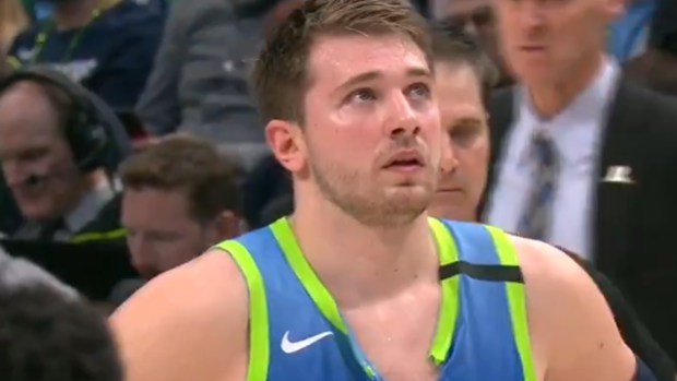Luka Doncic Rips His Jersey In Frustration After Missing A Couple Of Free Throws Article Bardown