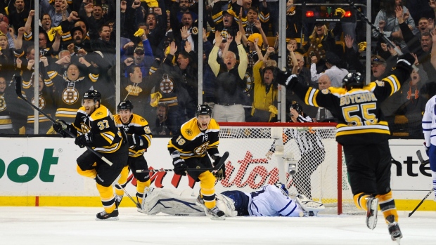 The NHL names Maple Leafs-Bruins Game 7 