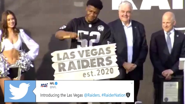 The Raiders have officially relocated from Oakland to Las Vegas
