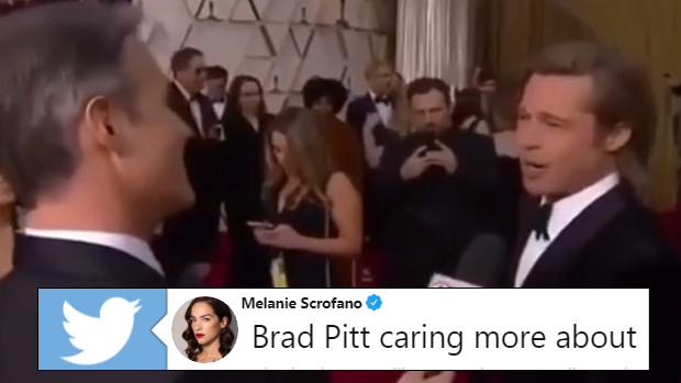 Brad Pitt... Letterkenny fan?