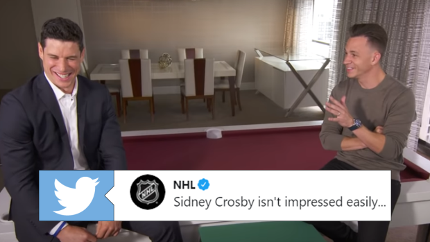 Sidney Crosby, Justin Flom