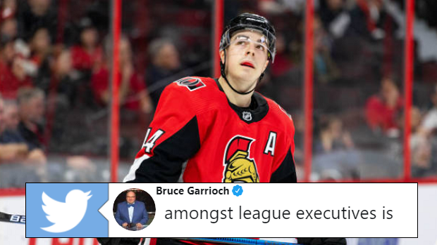 J-G Pageau was traded to the Islaners on Monday.