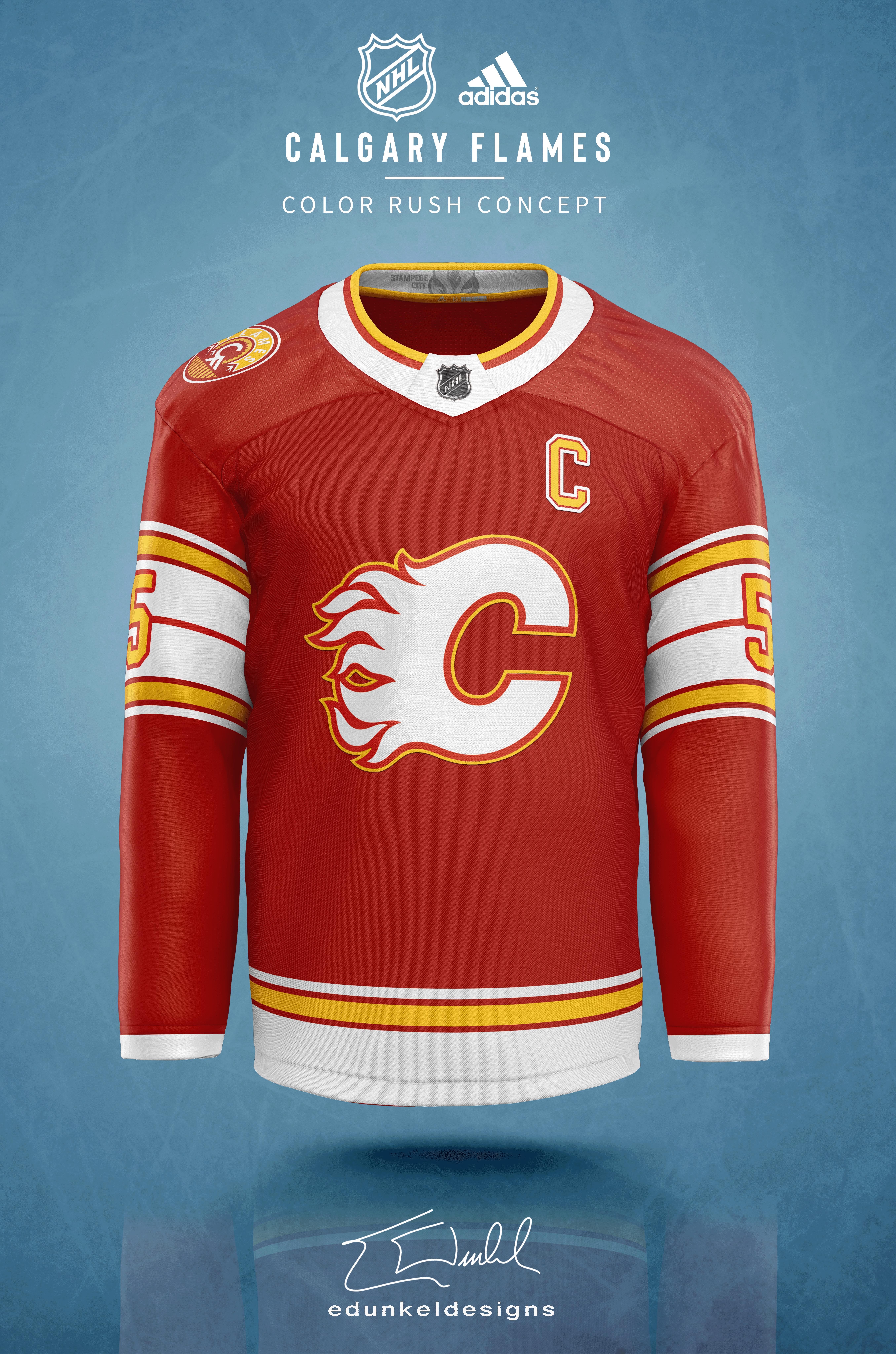 BarDown on X: Hockey fans will love these #NHL colour rush jersey concepts  👀😯. MORE:   / X