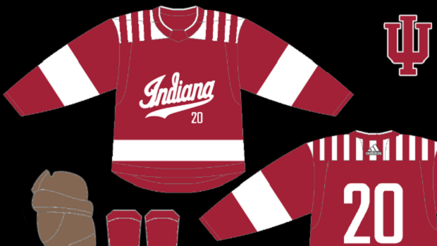 indiana university hockey jersey