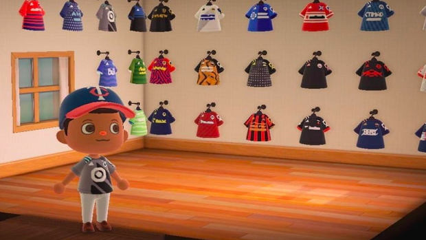 Nss football jerseys land in the world of Animal Crossing: New