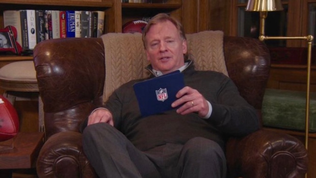 Roger Goodell was at peak coziness by the end of the NFL Draft - Article -  Bardown