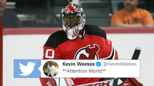 Sources say Kevin Weekes can breaks news from anywhere