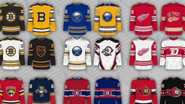 nhl jersey concepts