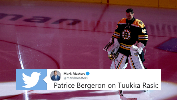 Tuukka Rask opts out: Here's everything his Bruins teammates said
