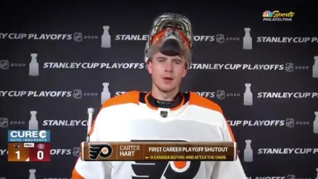 The Flyers need Carter Hart to keep being great, but his idol's past proves  that's no guarantee