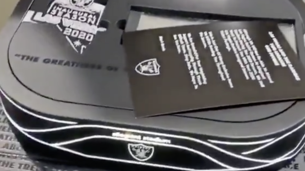 The Las Vegas Raiders went all out on their 2020 season tickets