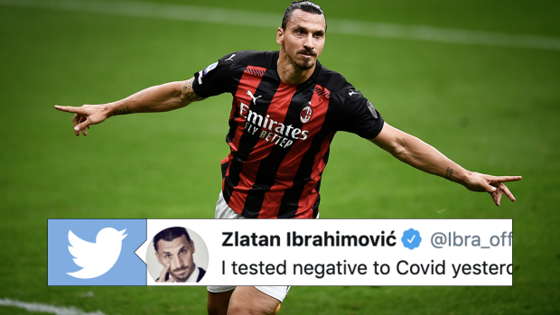 Zlatan Ibrahimovic had the most Zlatan tweet in response to testing  positive for COVID - Article - Bardown
