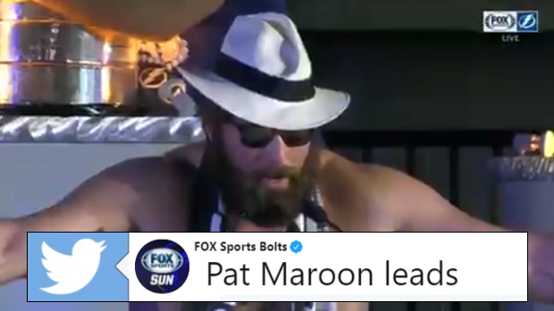 100.3 The Bear - Patrick Maroon officially OFF the market