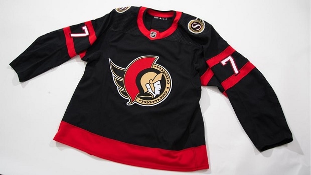 Senators reveal new jerseys with 2-D logo
